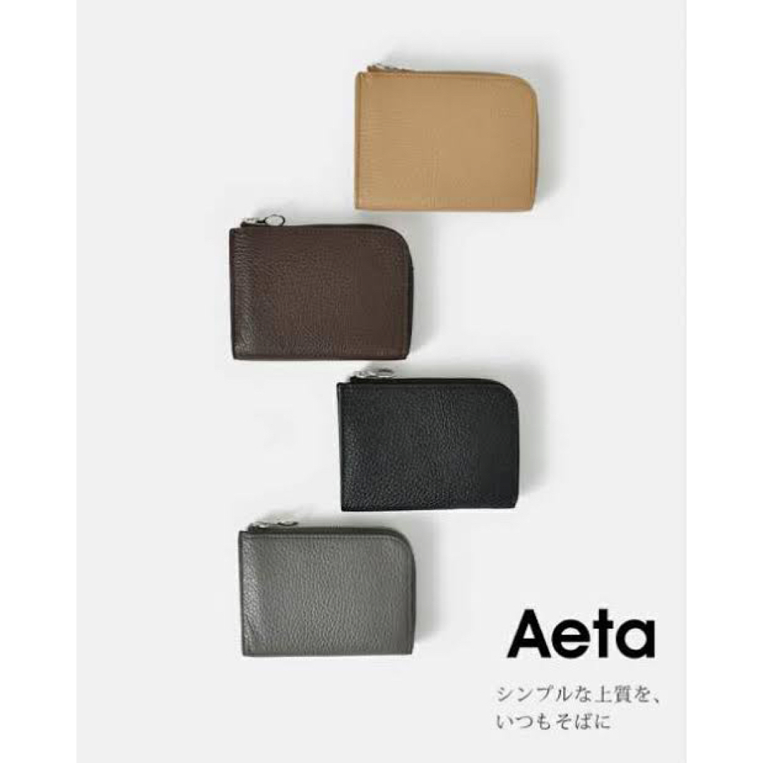 100％の保証 Aeta(アエタ)カウレザー三つ折りウォレット”WALLET Aeta