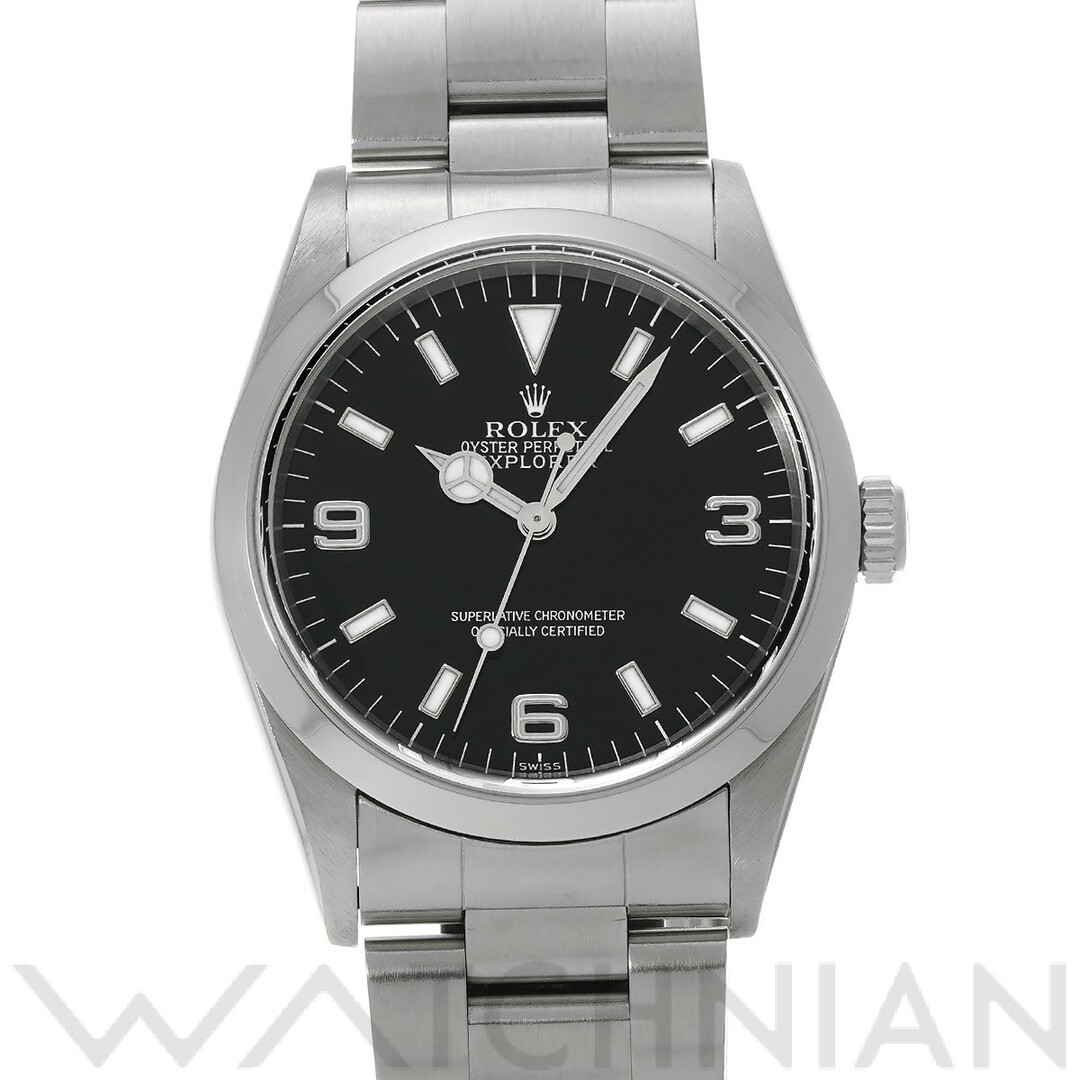 ロレックス ROLEX 14270 A番(1999年頃製造) ブラック メンズ 腕時計時計