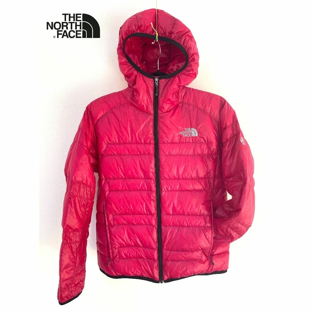 【美品】THE NORTH FACE ライトヒートフーディ M★超軽量ダウン