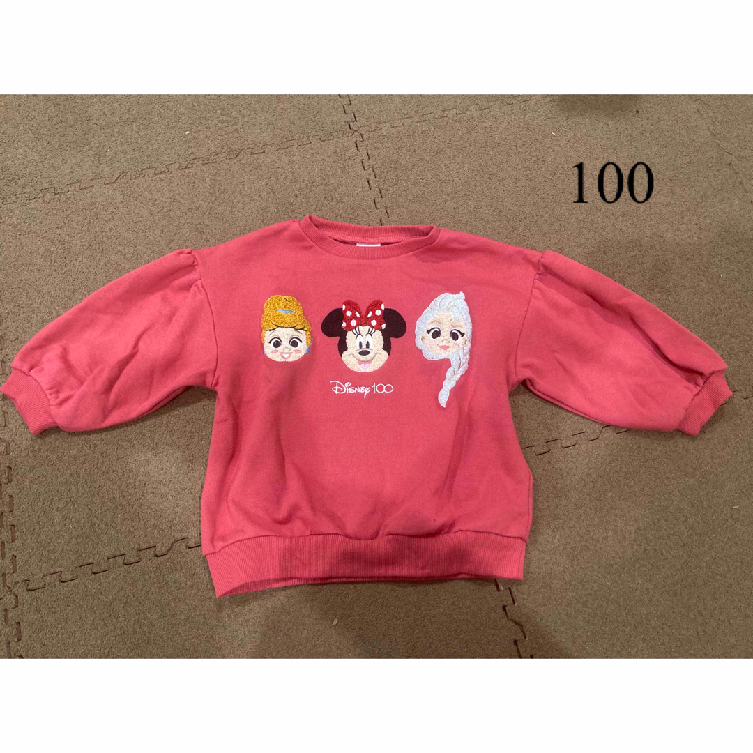 Disney(ディズニー)のトレーナー　ミニー　プリンセス　100 キッズ/ベビー/マタニティのキッズ服女の子用(90cm~)(Tシャツ/カットソー)の商品写真