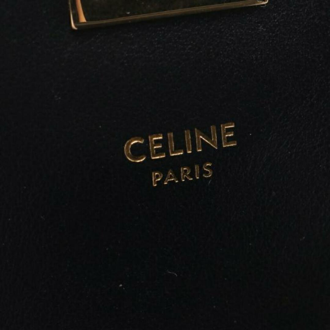 celine(セリーヌ)のC セー 三つ折り財布 レザー ブラック レディースのファッション小物(財布)の商品写真