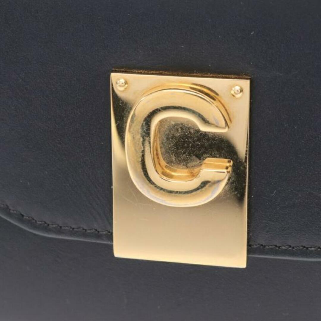 celine(セリーヌ)のC セー 三つ折り財布 レザー ブラック レディースのファッション小物(財布)の商品写真