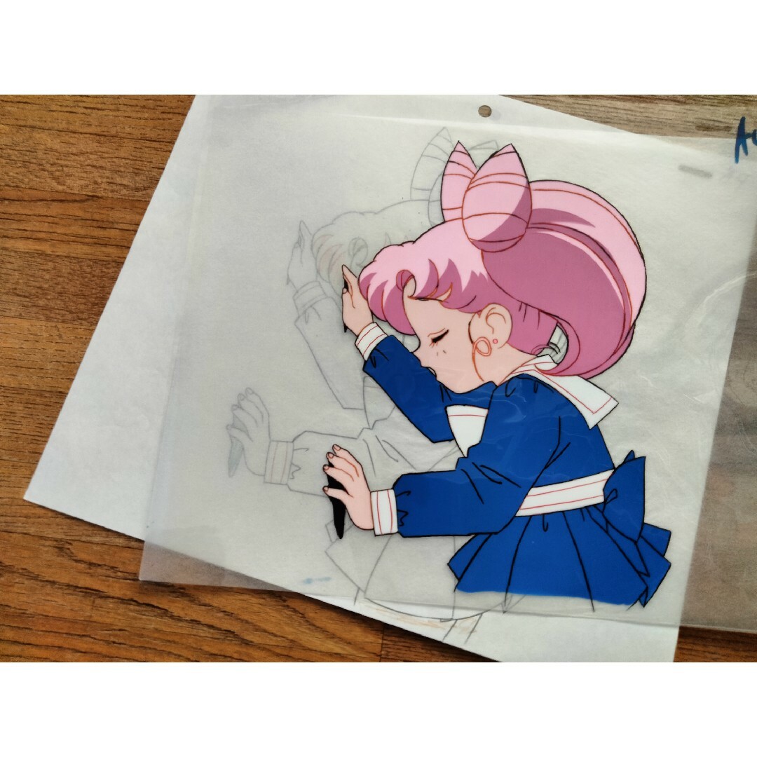 希少品】激レア 美少女戦士セーラームーン アニメセル画 ちびうさ