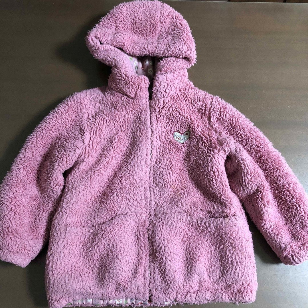 KP(ニットプランナー)の【120】KP   リバーシブルジャンパー   キッズ/ベビー/マタニティのキッズ服女の子用(90cm~)(ジャケット/上着)の商品写真