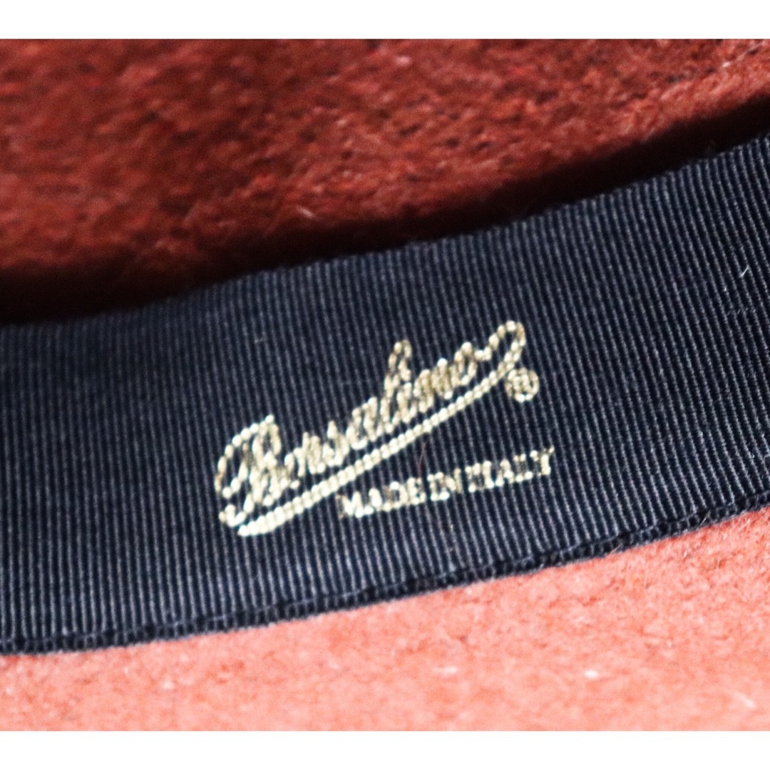 Borsalino(ボルサリーノ)の《ボルサリーノ》新品 イタリア製 高級ラビットファーフェルトハット 61(XL) メンズの帽子(ハット)の商品写真