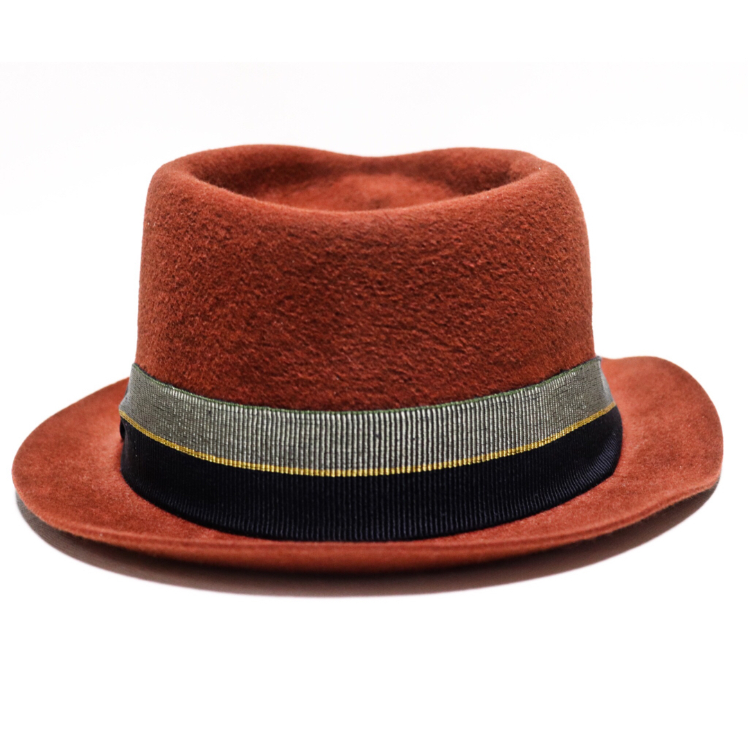 Borsalino(ボルサリーノ)の《ボルサリーノ》新品 イタリア製 高級ラビットファーフェルトハット 61(XL) メンズの帽子(ハット)の商品写真