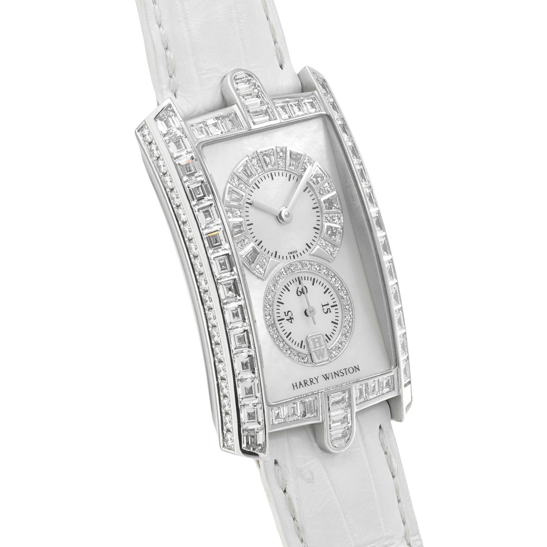 HARRY WINSTON(ハリーウィンストン)の中古 ハリー ウィンストン HARRY WINSTON AVCQHM26WW072 ホワイトシェル /ダイヤモンド レディース 腕時計 レディースのファッション小物(腕時計)の商品写真