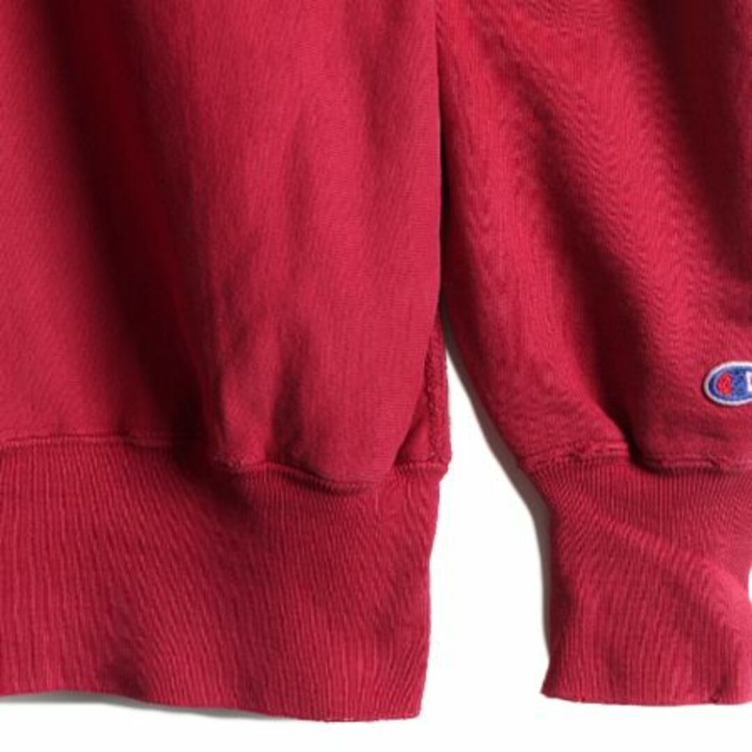 Champion(チャンピオン)の好雰囲気 90s USA製 チャンピオン リバースウィーブ スウェット XL 赤 メンズのトップス(スウェット)の商品写真