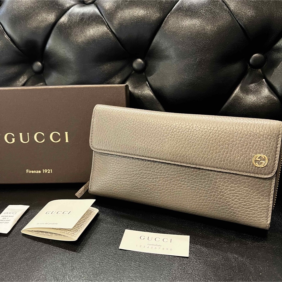 Gucci - GUCCI 長財布 カード収納大容量 箱付きの通販 by KURUMI