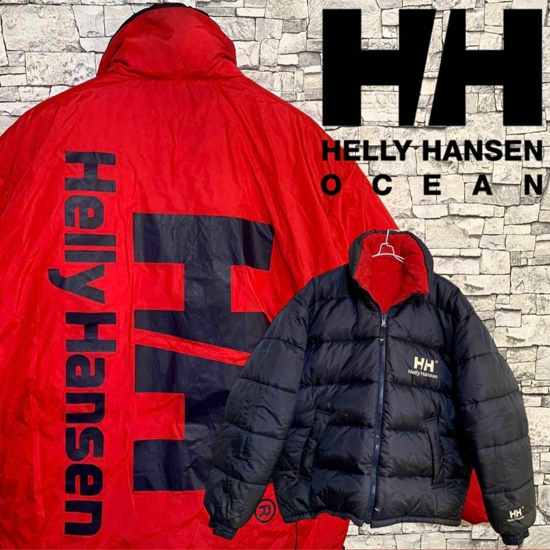 HELLY HANSEN ヘリーハンセン リバーシブル バブル ダウンジャケット