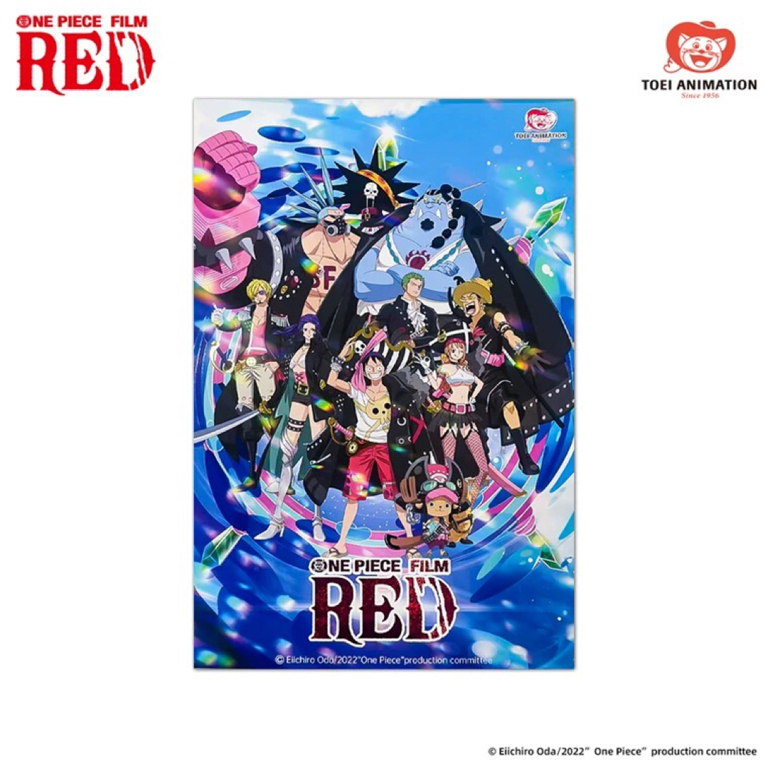 ONEPIECE　RED  劇場版　ワンピース　中国限定　ポスター　タイプA エンタメ/ホビーのアニメグッズ(ポスター)の商品写真