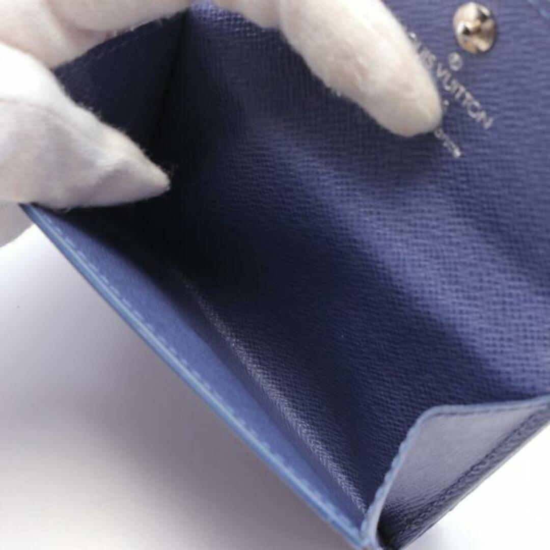 LOUIS VUITTON(ルイヴィトン)のラドロー エピ ミルティーユ Wホック財布 レザー ブルー レディースのファッション小物(財布)の商品写真