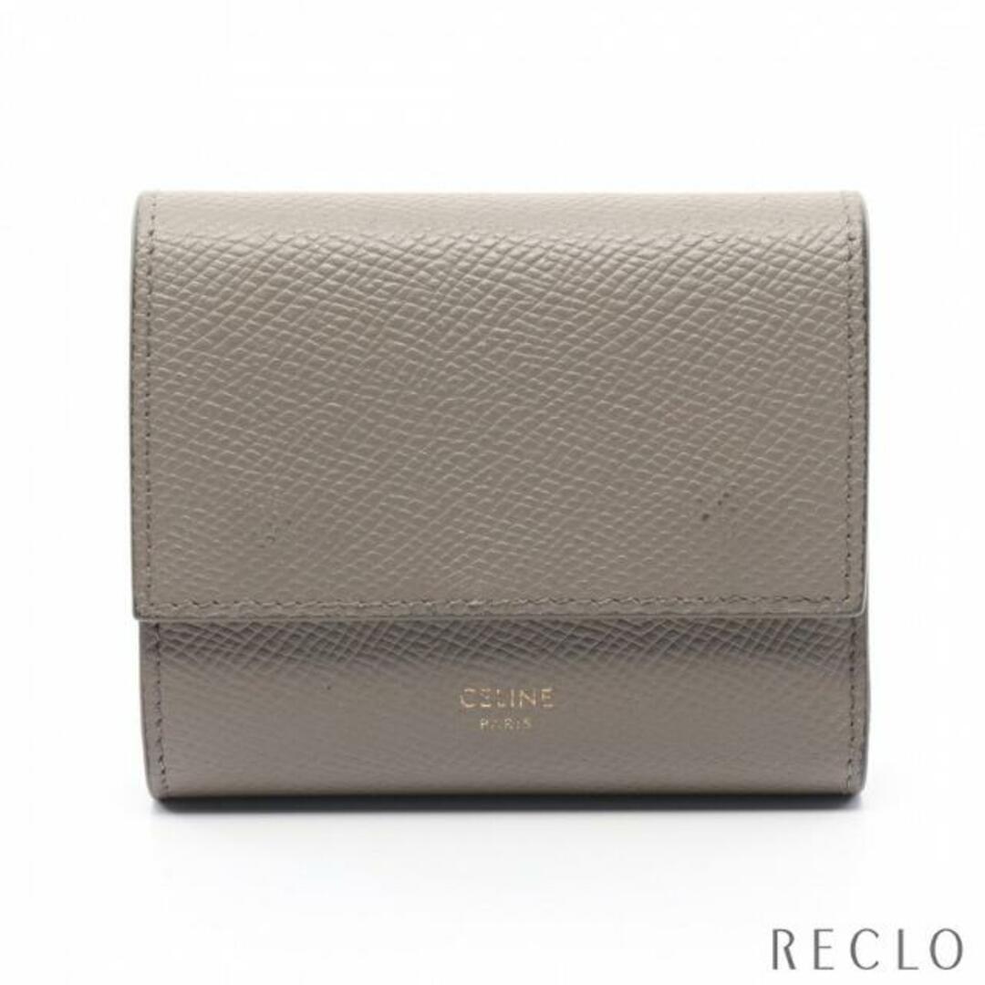 celine - スモール トリフォールドウォレット 三つ折り財布 レザー