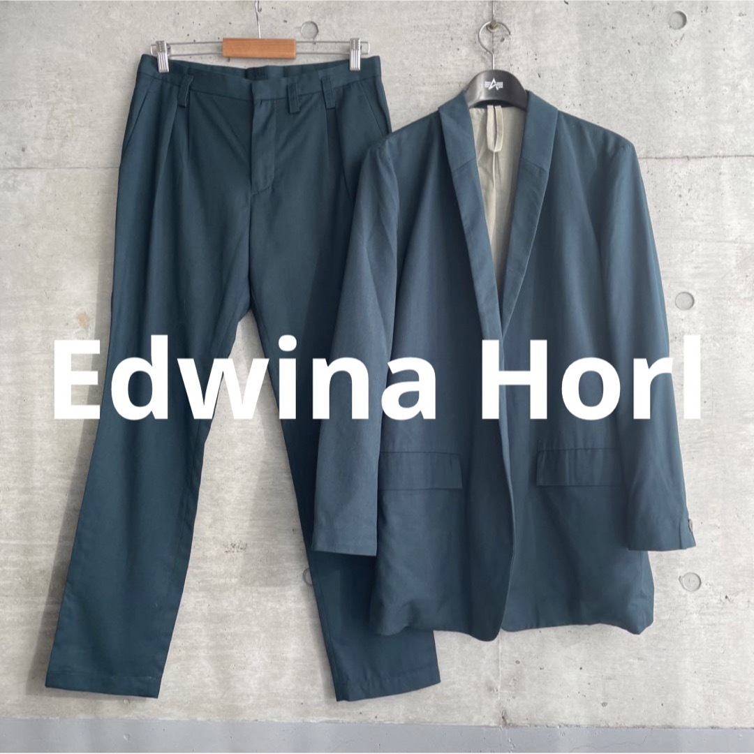 Edwina Horl 和洋折衷 スラックス ジャケット セットアップ - セットアップ