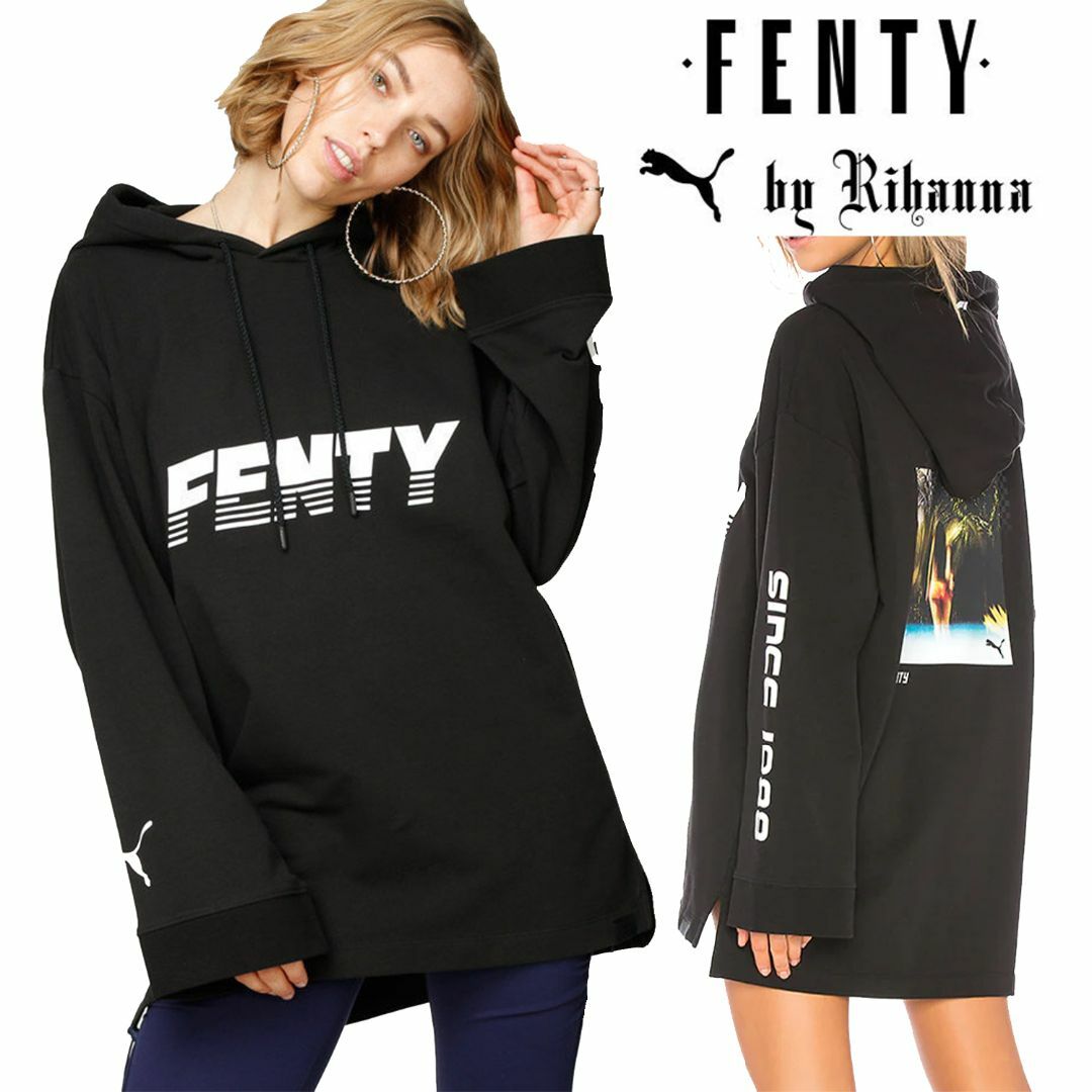 FENTY PUMA BY RIHANNA オーバーサイズ パーカー ワンピース | フリマアプリ ラクマ