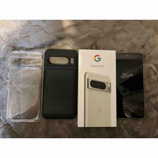グーグルピクセル(Google Pixel)のpixel8Pro 128GB ケース付き　Googleストア購入(スマートフォン本体)