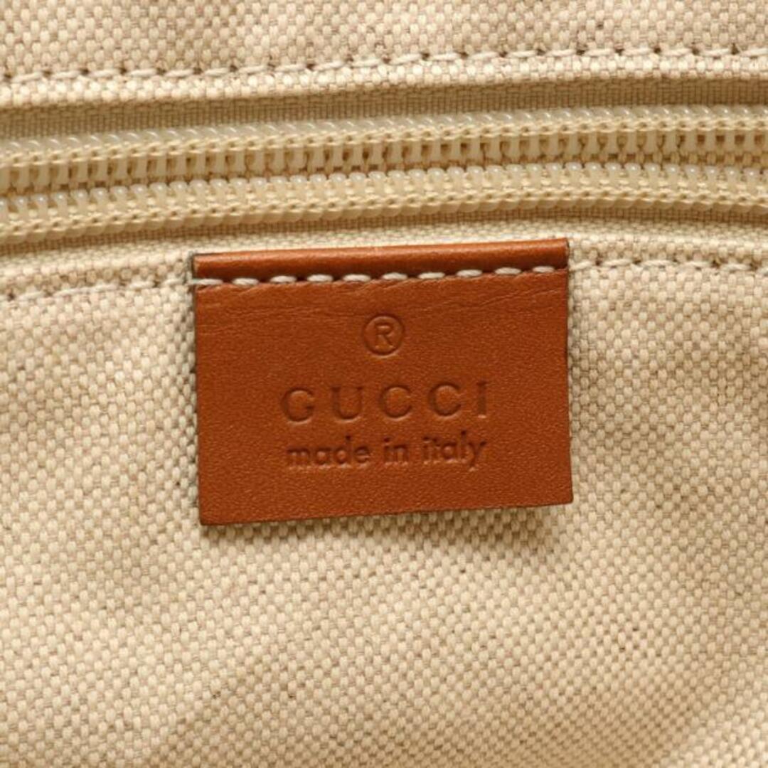 Gucci(グッチ)のシェリーライン ショルダーバッグ トートバッグ コーティングキャンバス レザー ベージュ マルチカラー レディースのバッグ(トートバッグ)の商品写真