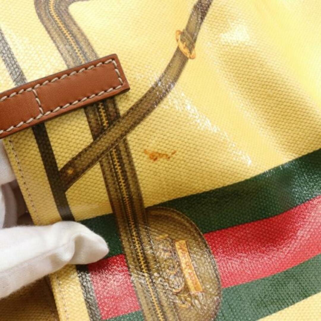 Gucci(グッチ)のシェリーライン ショルダーバッグ トートバッグ コーティングキャンバス レザー ベージュ マルチカラー レディースのバッグ(トートバッグ)の商品写真