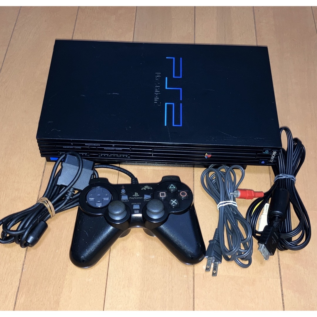 PS2 SCPH-30000 本体セット ※一部欠けあり | フリマアプリ ラクマ