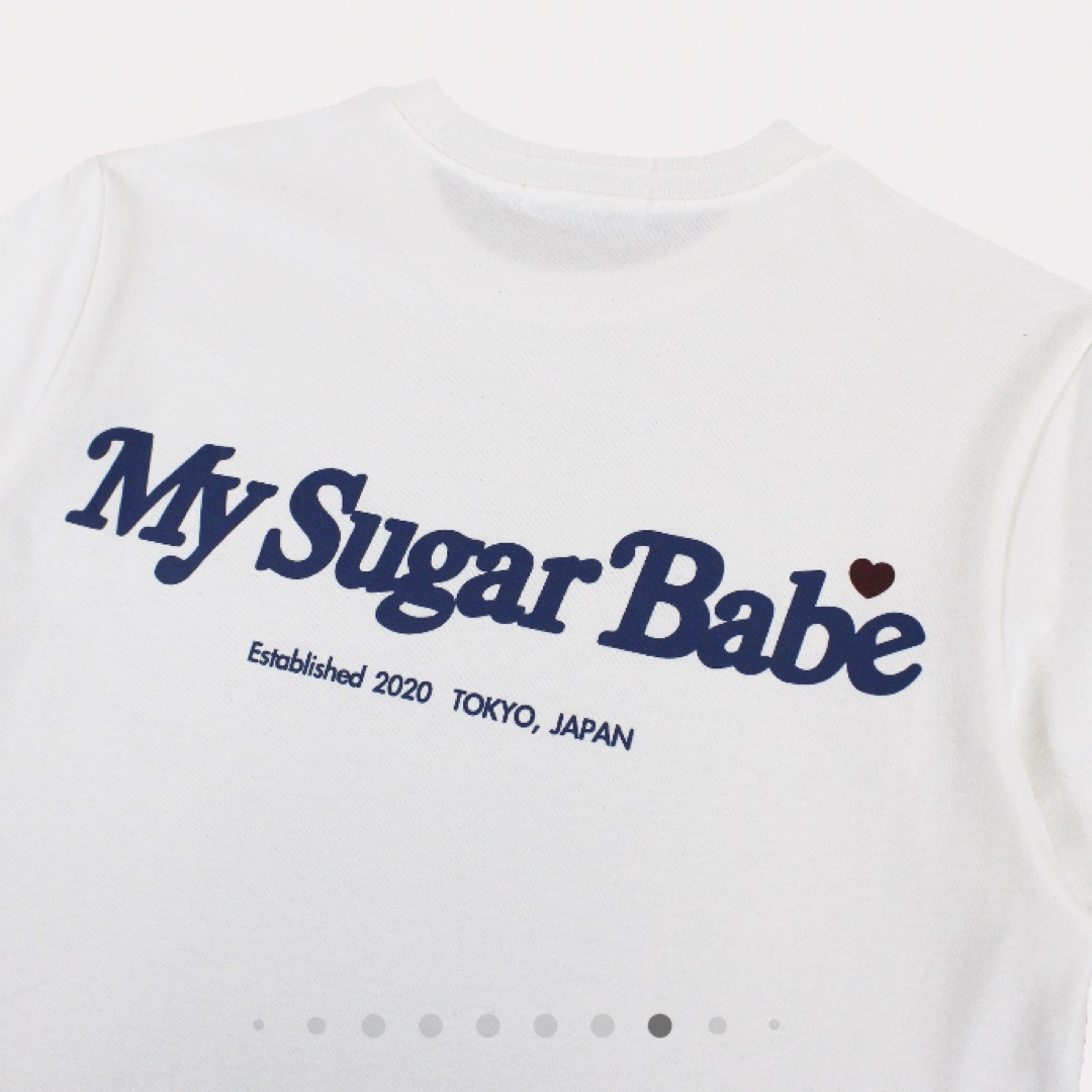 【 L】MSB マイシュガーベイブ　Heart patch logo Tシャツ