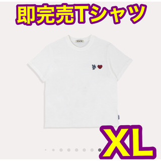 【 L】MSB マイシュガーベイブ　Heart patch logo Tシャツ