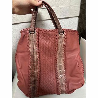 ボッテガヴェネタ(Bottega Veneta)のボッテガトートバッグ　パイソン(トートバッグ)