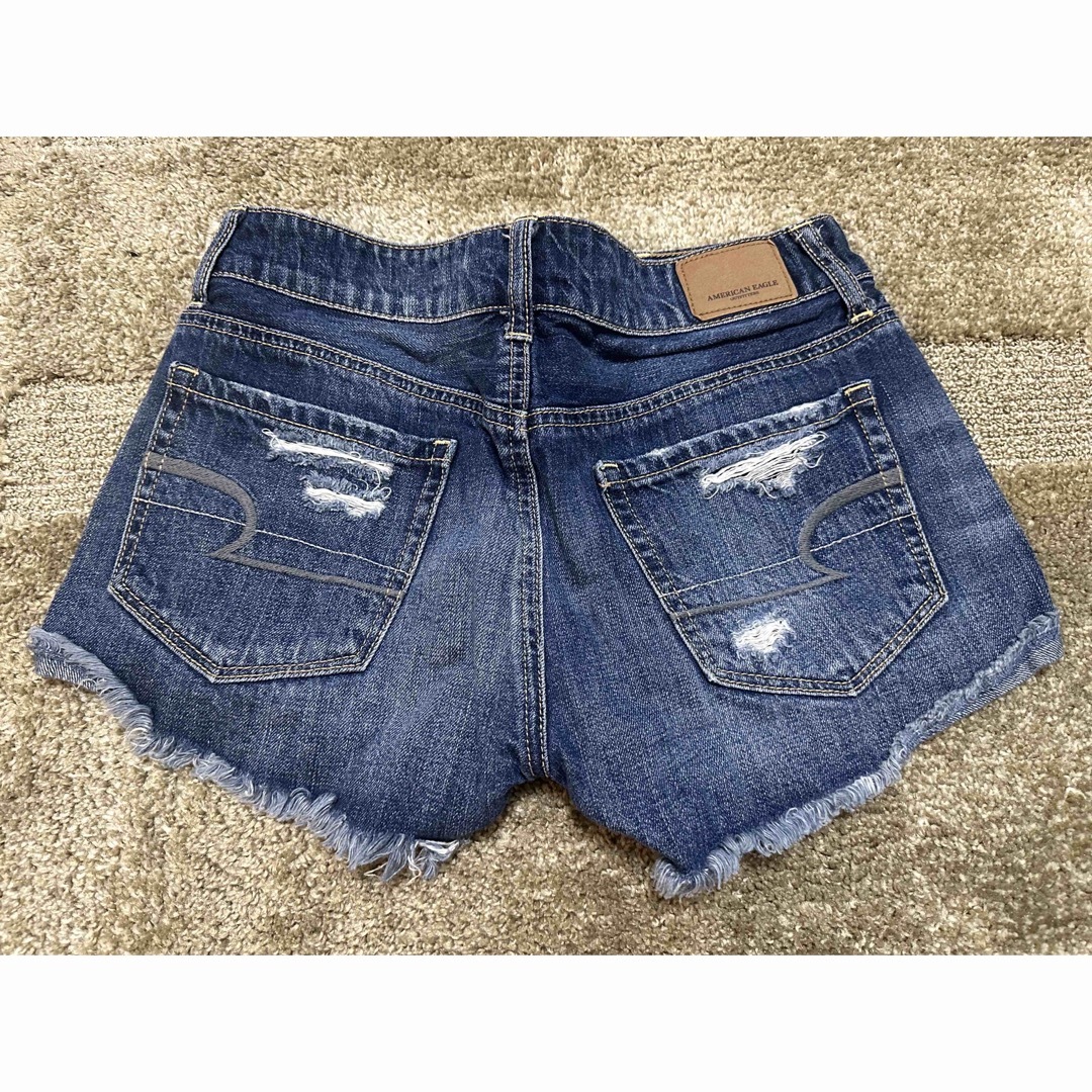 American Eagle(アメリカンイーグル)のAmerican Eagle ショートデニム ショーパン アメリカンイーグル レディースのパンツ(ショートパンツ)の商品写真