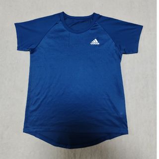 アディダス(adidas)のアディダス　Tシャツ　150センチ　濃いブルー(Tシャツ/カットソー)