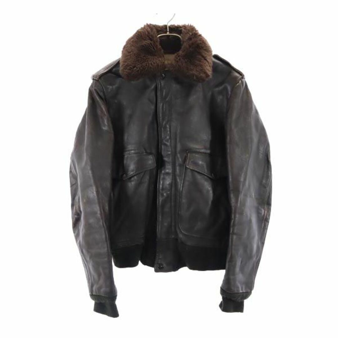 schott - ショット 本革 レザー G-1タイプ フライトジャケット 36