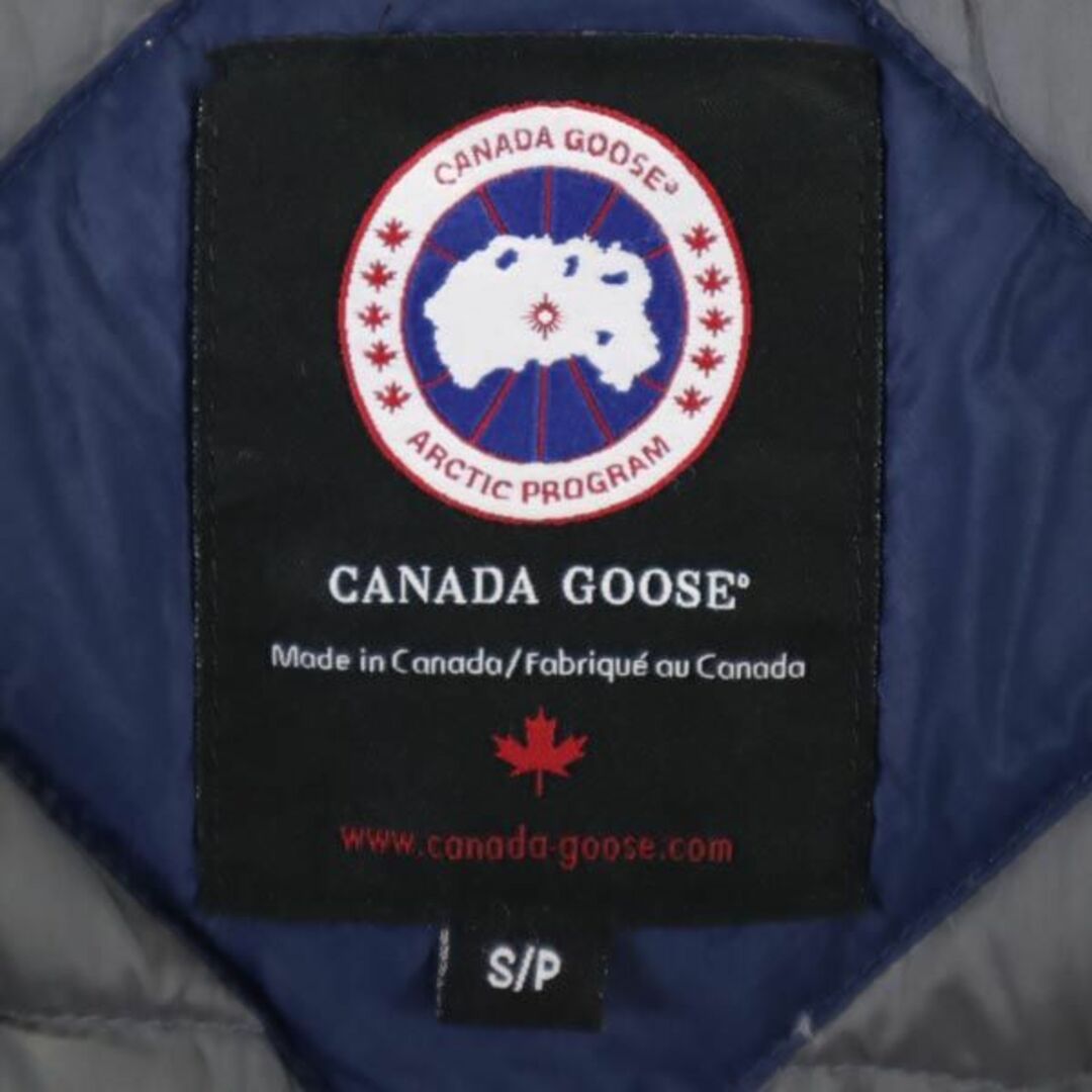 CANADA GOOSE - カナダグース ダウンジャケット S ブルー CANADA GOOSE 
