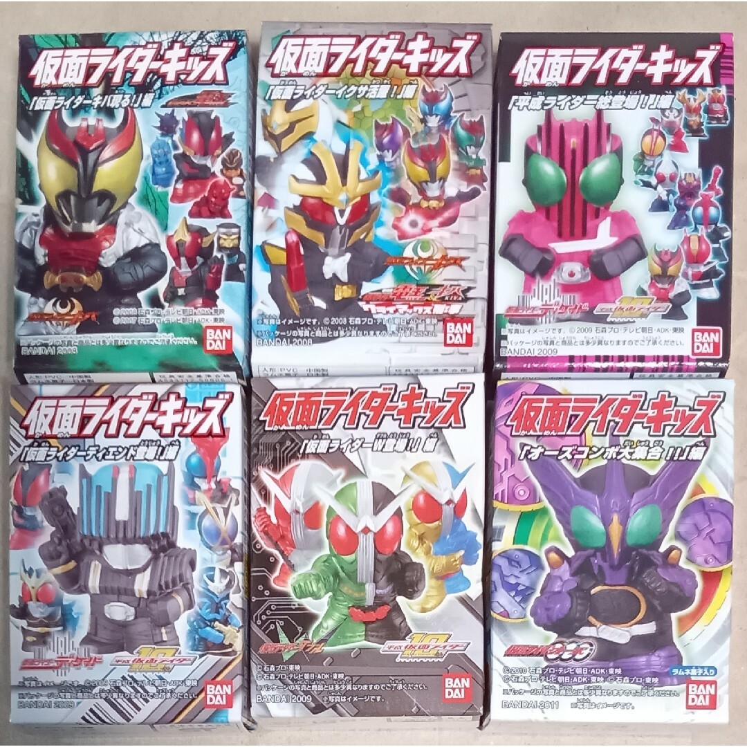 仮面ライダーキッズ 指人形 6シリーズ+3体 計61体の通販 by 仮面ライダーキッズ 指人形 6シリーズ+3体 計61体の通販 by
