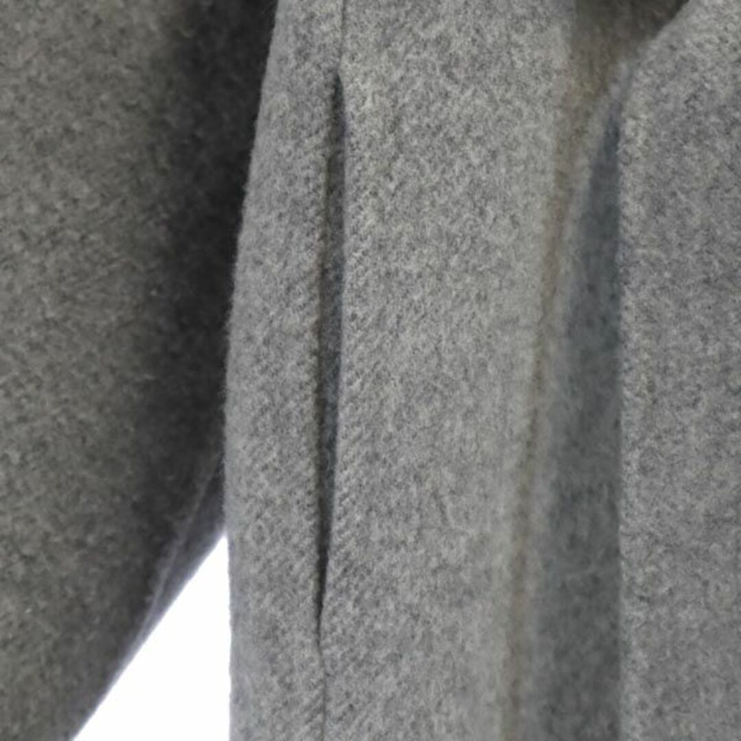 ハイク 日本製 ウール100％ コート 2 グレー系 HYKE メンズ  【231113】