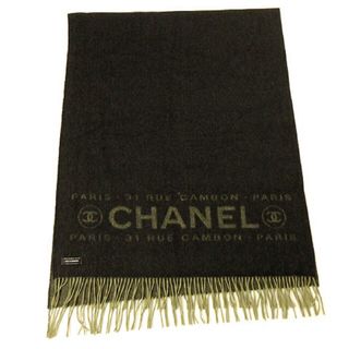 【希少◆冬のマストアイテム】CHANEL カシミヤ マフラー