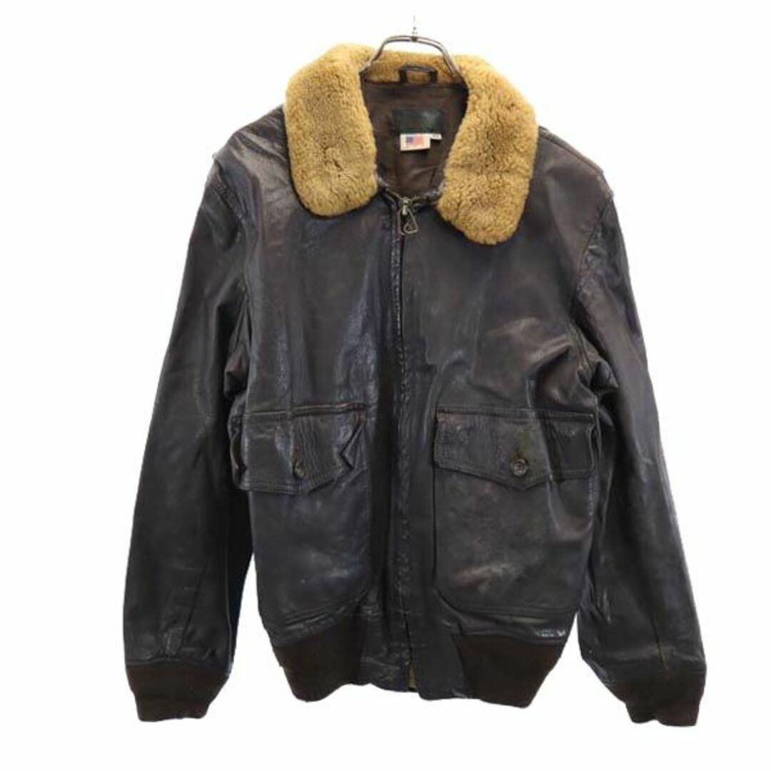 INSIGNIA LEATHER CO USA製 Ｇ−１タイプ レザー フライトジャケット