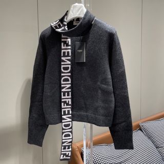 【FENDI】フェンディ コットン オレンジ レディース セーター