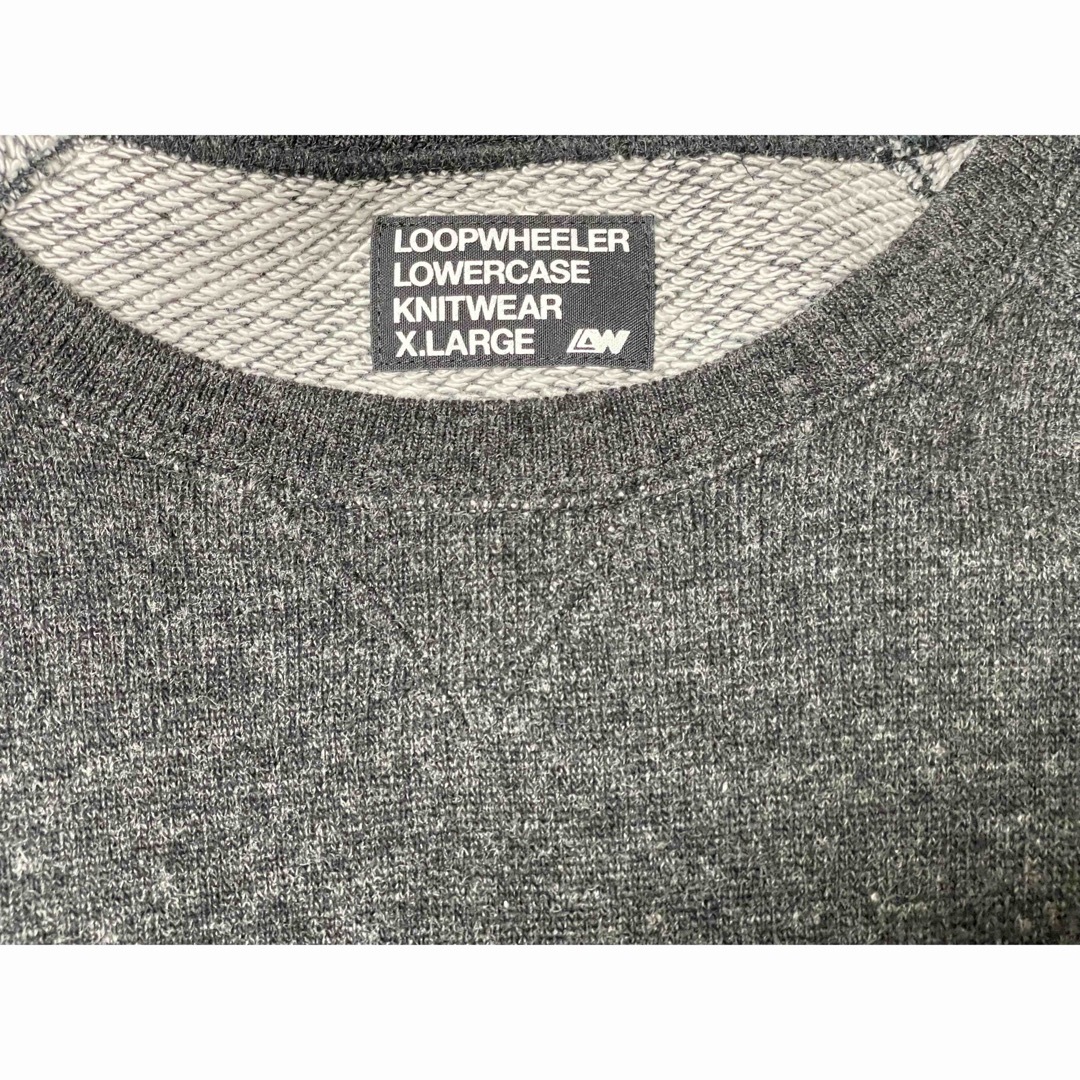 LOWERCASE×LOOPWHEELER　WOOLWHEELER C.GREY