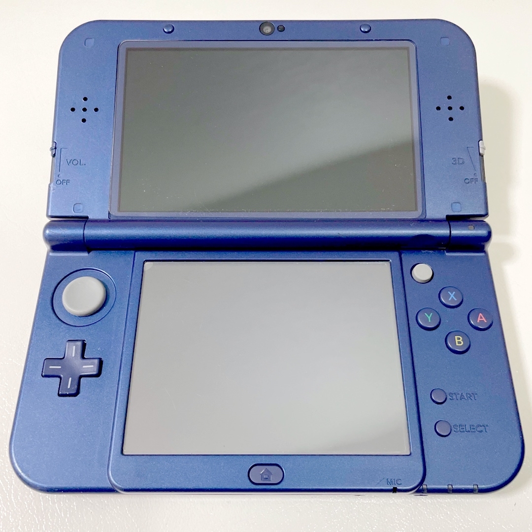 Nintendo NEW ニンテンドー 3DS LL メタリックブルー　青　本体