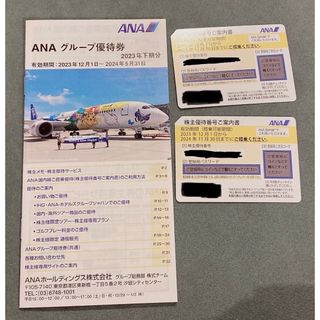 エーエヌエー(ゼンニッポンクウユ)(ANA(全日本空輸))のANA 全日空株主優待券2枚/ グループ優待券1冊(その他)