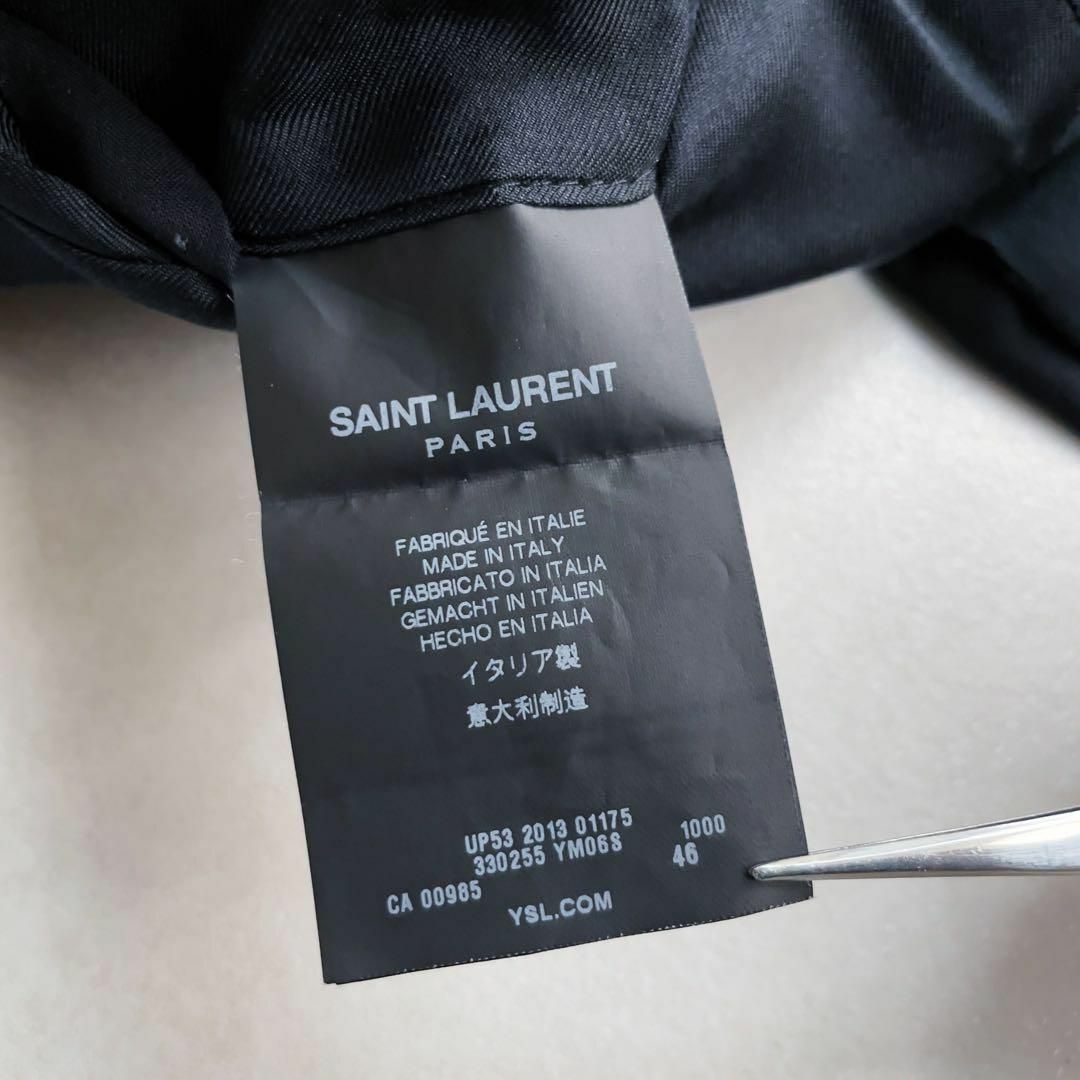 Saint Laurent(サンローラン)の【Saint Laurent】シングル 2B セットアップ 46 エディ期 メンズのスーツ(セットアップ)の商品写真