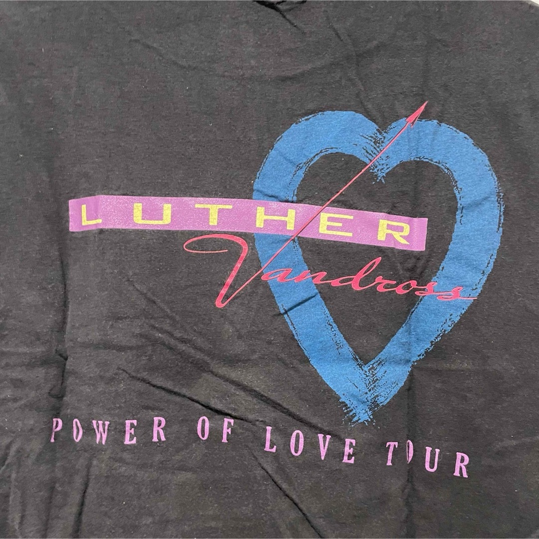 Luther vandross Power of love tour tシャツ