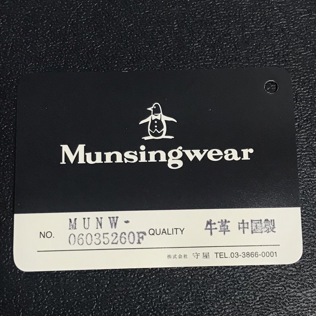 Munsingwear(マンシングウェア)のL23【マンシングウェア】一流ブランド小銭入れ、コインケース　焦茶【新品未使用】 メンズのファッション小物(コインケース/小銭入れ)の商品写真