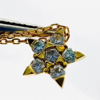 スタージュエリー(STAR JEWELRY)のK18  ダイヤモンド　スタージュエリー　ネックレス(ネックレス)