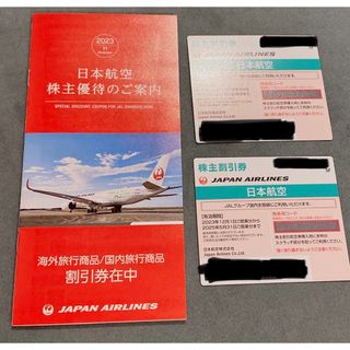 ジャル(ニホンコウクウ)(JAL(日本航空))のJAL (日本航空) 株主優待券 2枚 冊子 1冊(その他)