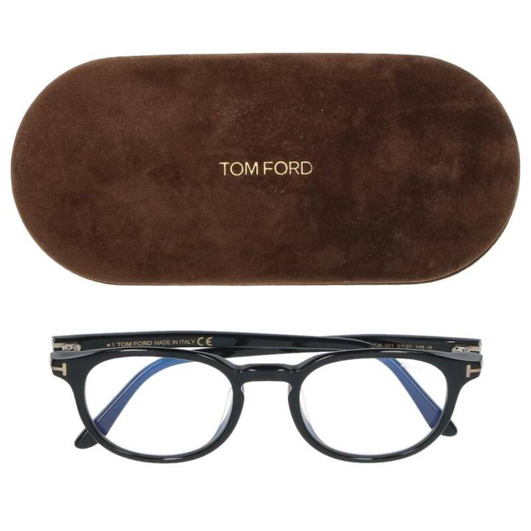 TOM FORD(トムフォード)のトムフォード  TF5795-K-B ウェリントン クラシカル セルフレーム眼鏡 メンズ 51□21-145 メンズのファッション小物(ストール)の商品写真