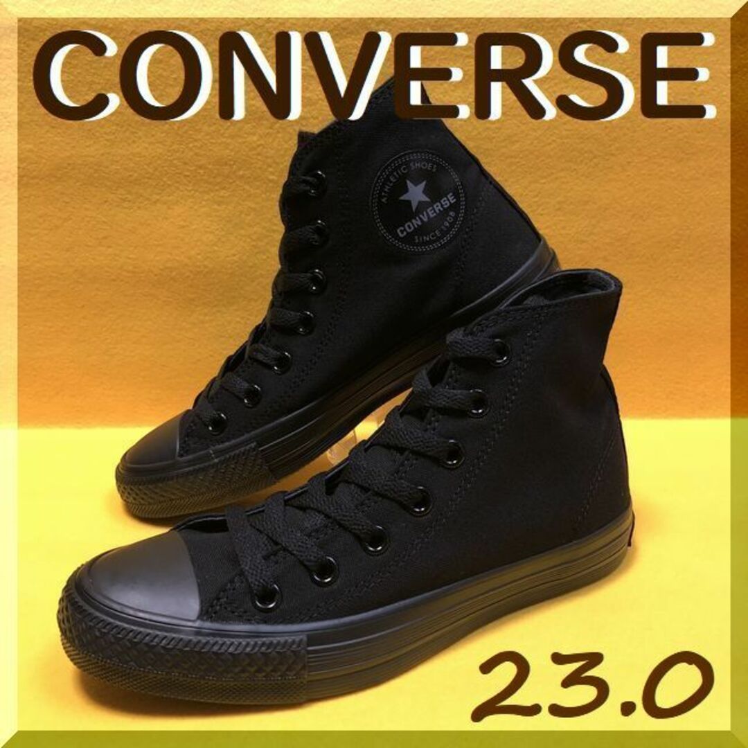 CONVERSE(コンバース)の23.0cm 新品未使用 コンバース ネクスター110HI ブラックモノ レディースの靴/シューズ(スニーカー)の商品写真