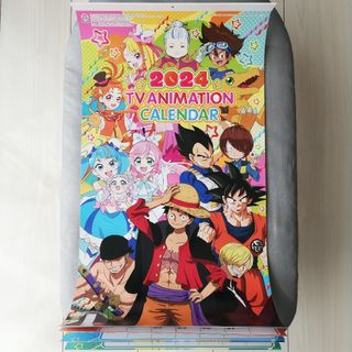 ワンピース(ONE PIECE)の2024　2024年　カレンダー　壁掛け　壁掛けカレンダー　アニメ　キャラクター(カレンダー/スケジュール)