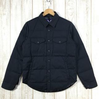 ザノースフェイス(THE NORTH FACE)のMENs S  ノースフェイス × ナナミカ パープルレーベル 65/35 ダウン シャツ 65/35 Down Shirts ベイヘッドクロス 光電子ダウン ジャケット 生産終了モデル 入手困難 NORTH FACE ND2559N ブラック系(その他)