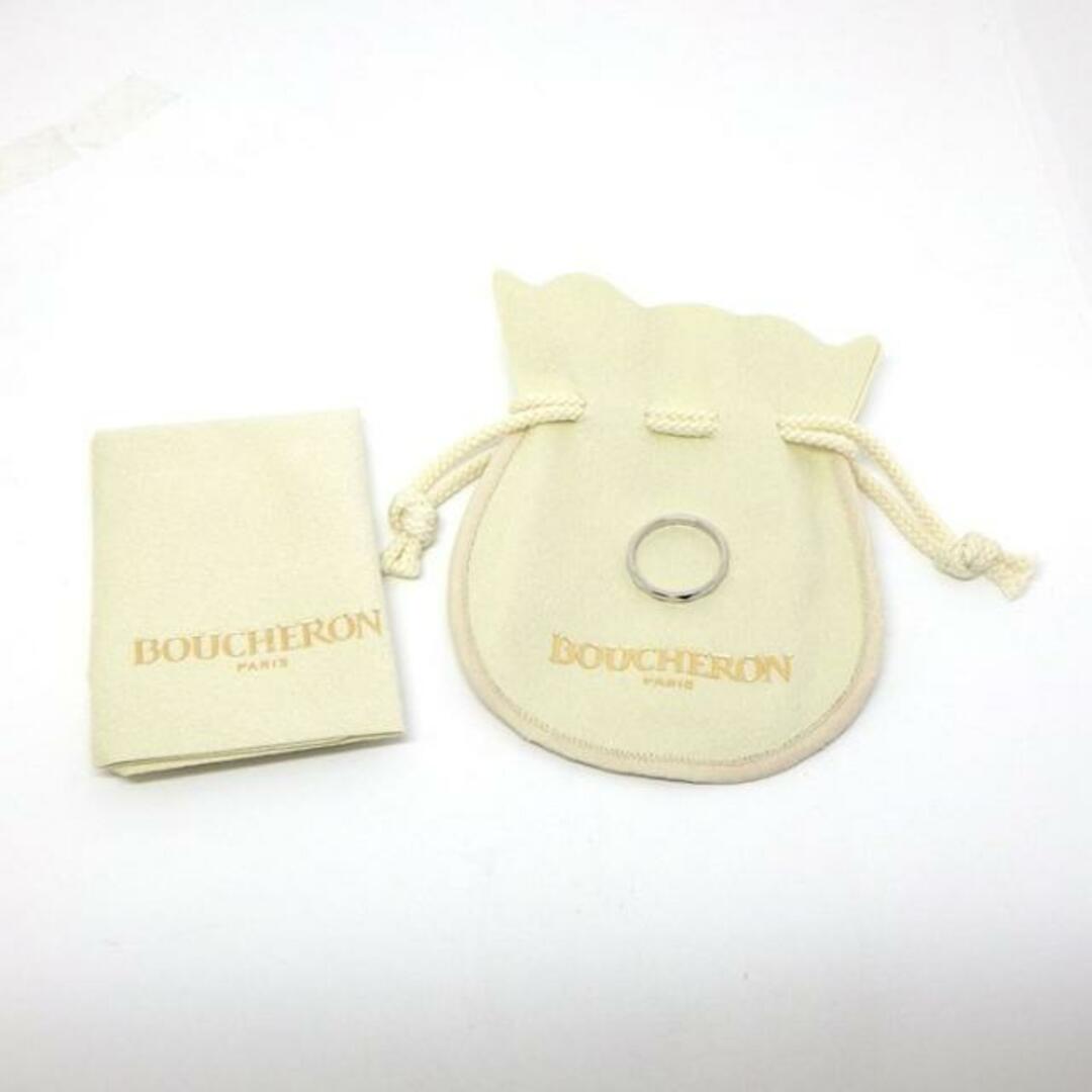 BOUCHERON(ブシュロン)のブシュロン BOUCHERON リング ファセット スモール JAL00205 ウェディング バンド PT950 10.5号 / #51 【中古】 レディースのアクセサリー(リング(指輪))の商品写真