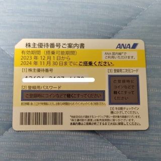 エーエヌエー(ゼンニッポンクウユ)(ANA(全日本空輸))のANA 全日空 株主優待券 1枚 冊子 セット(その他)