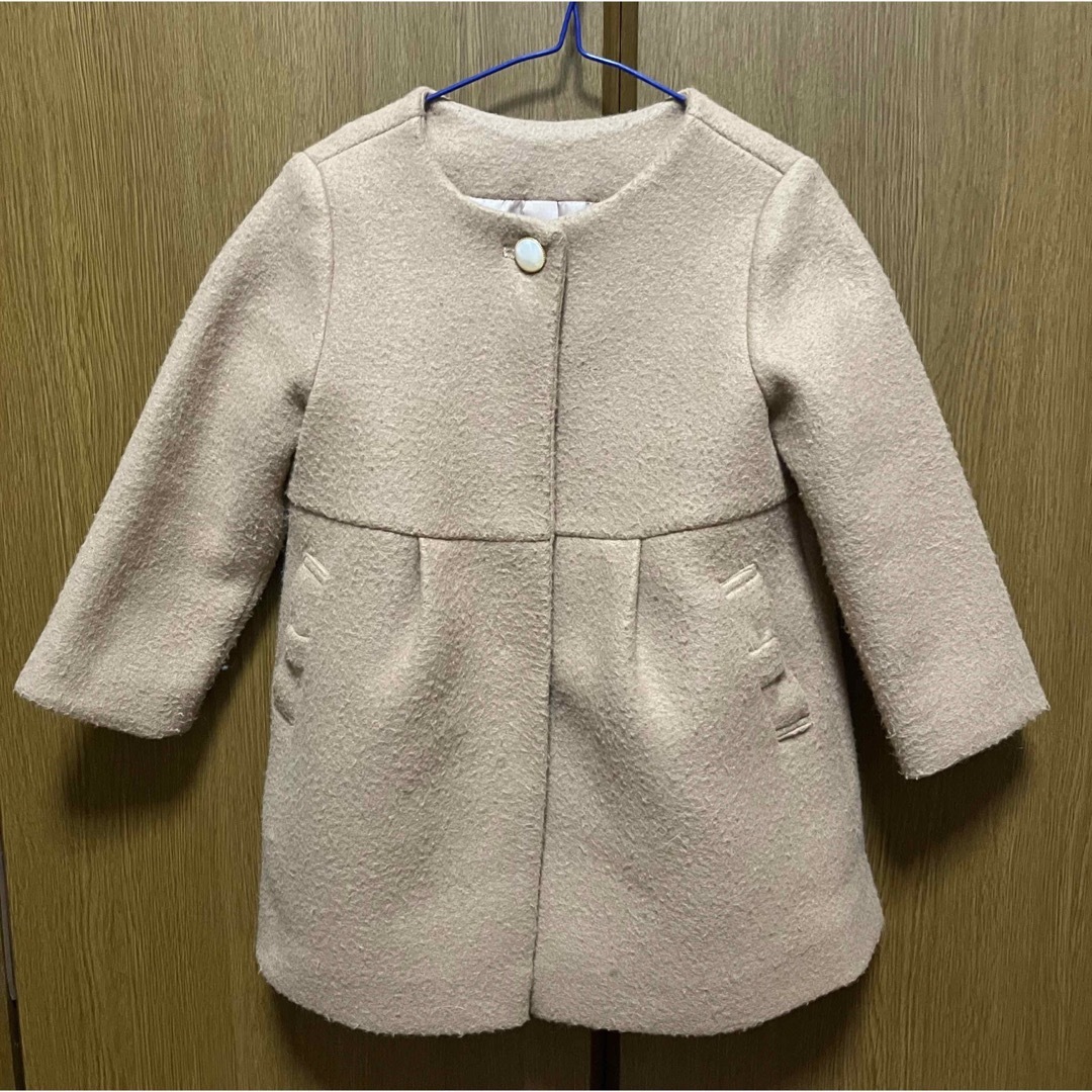 ONKYO(オンキヨー)のONKYO オンキョー アウター コート 女の子 110cm キッズ/ベビー/マタニティのキッズ服女の子用(90cm~)(コート)の商品写真